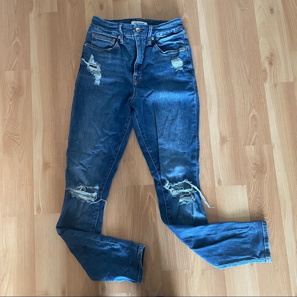 Good American Good Waist jeans